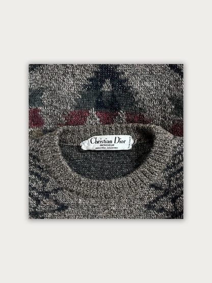 Vintage 90s Christian Dior Wool Sweater
