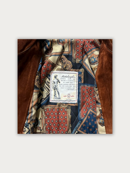 Vintage Suede Florence Coat