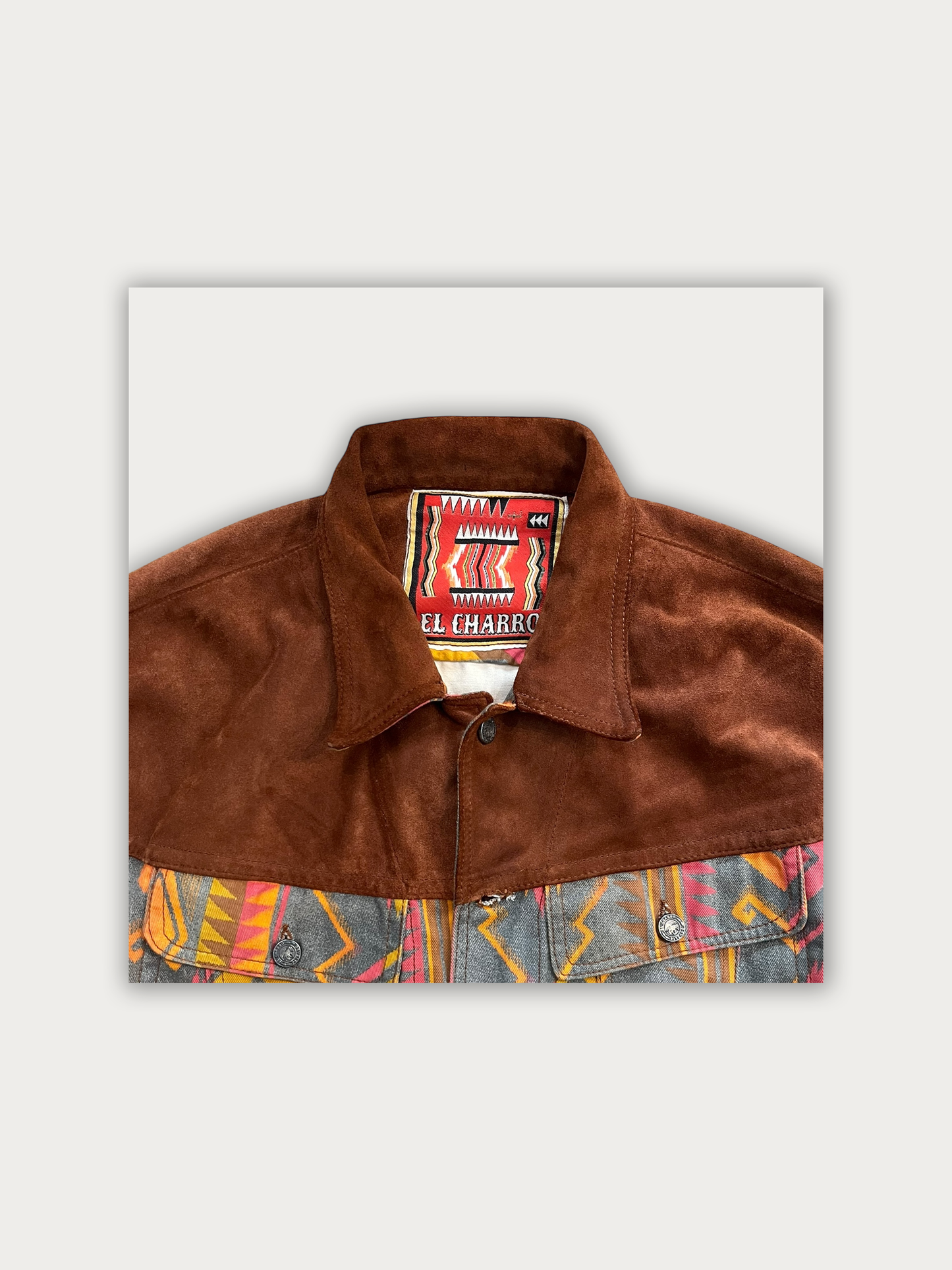 El Charro Aztech Suede Jacket