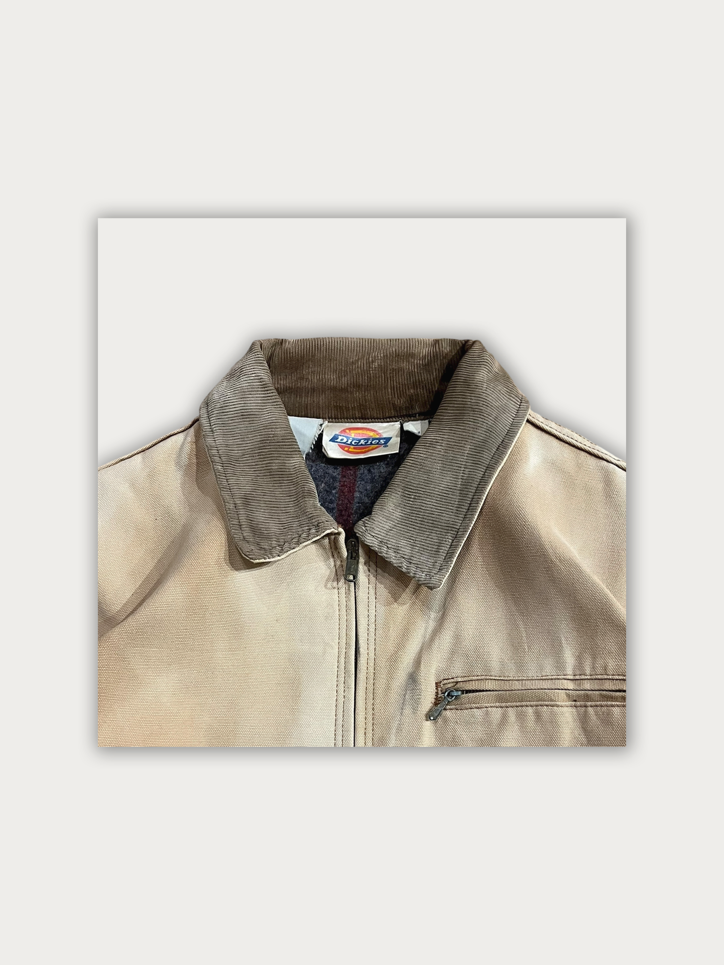 Vintage Sunfaded and wear Dickies Jacket