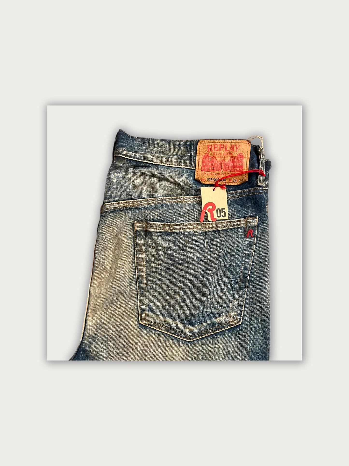 Vintage Replay Headstock Jeans