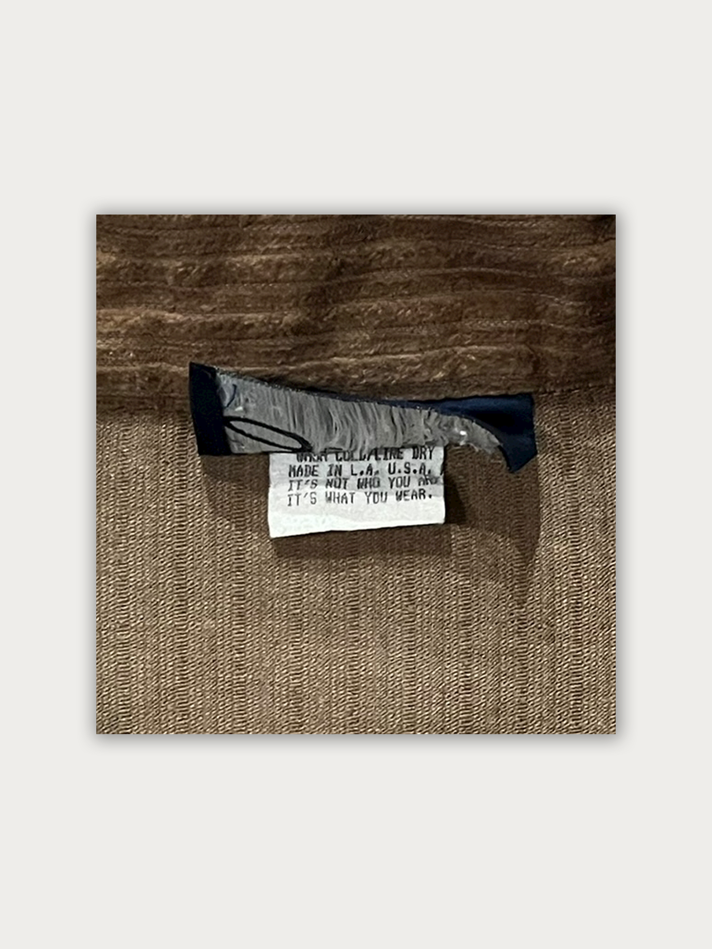 Vintage Cords Jacket - Made in LA