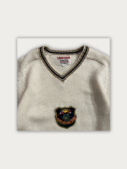 Vintage Wool Uniform Sweater