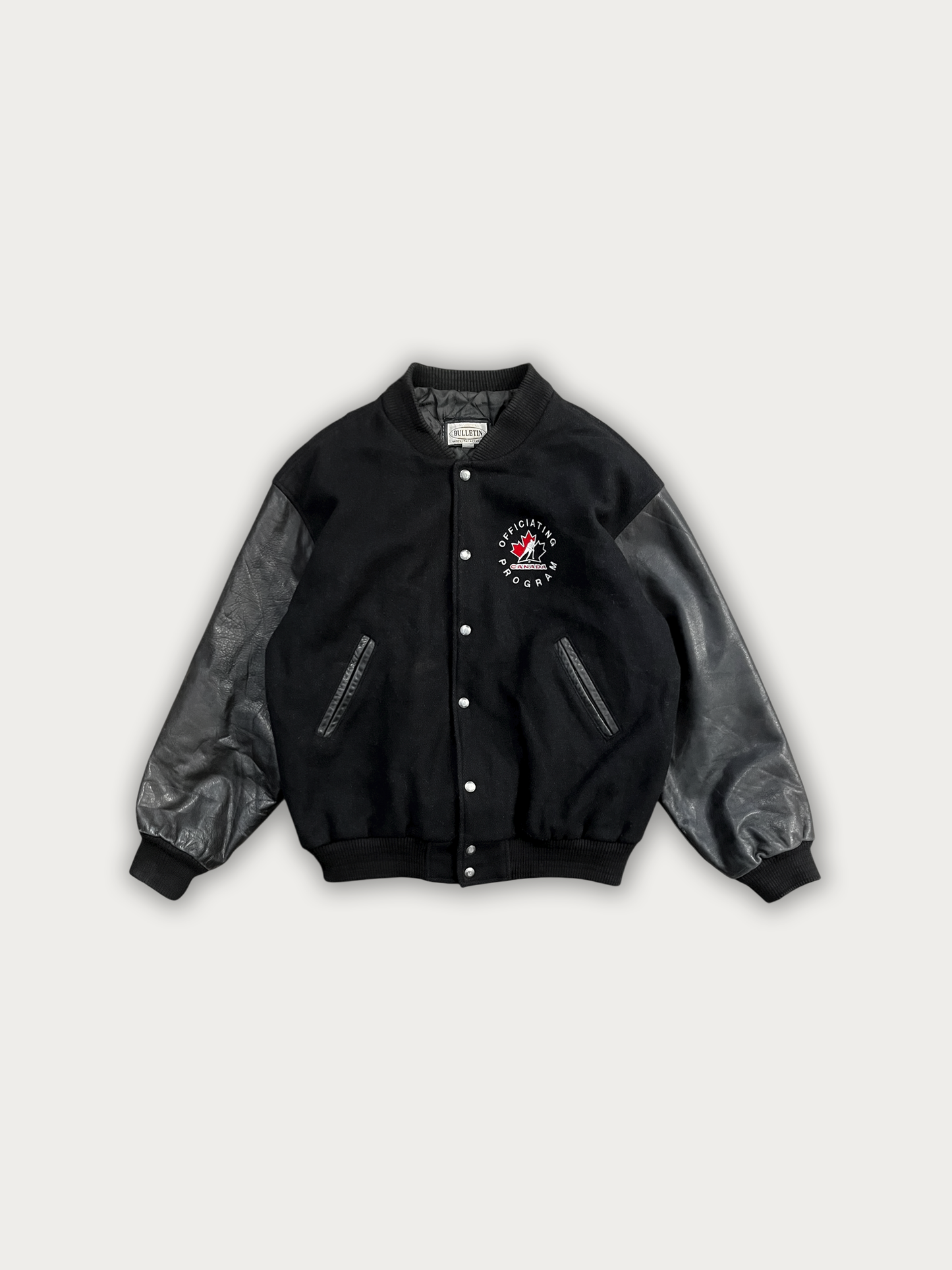 Wool/Leather Varsity Jacket