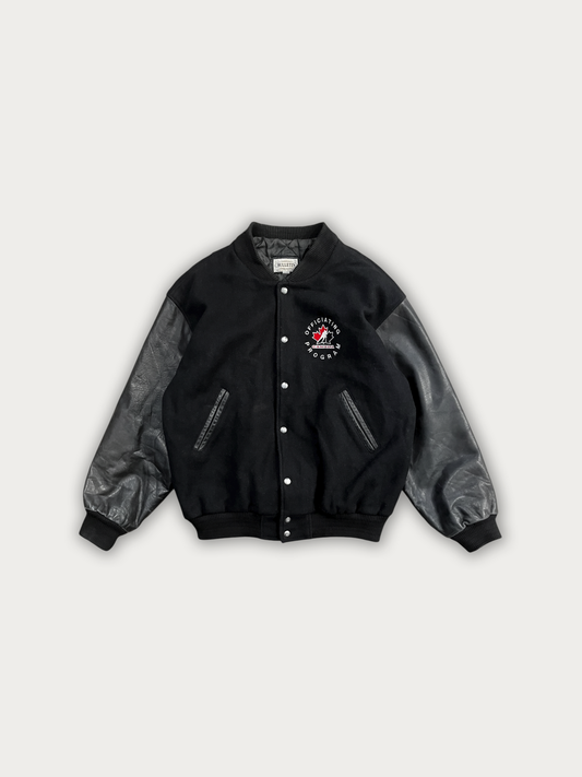 Wool/Leather Varsity Jacket