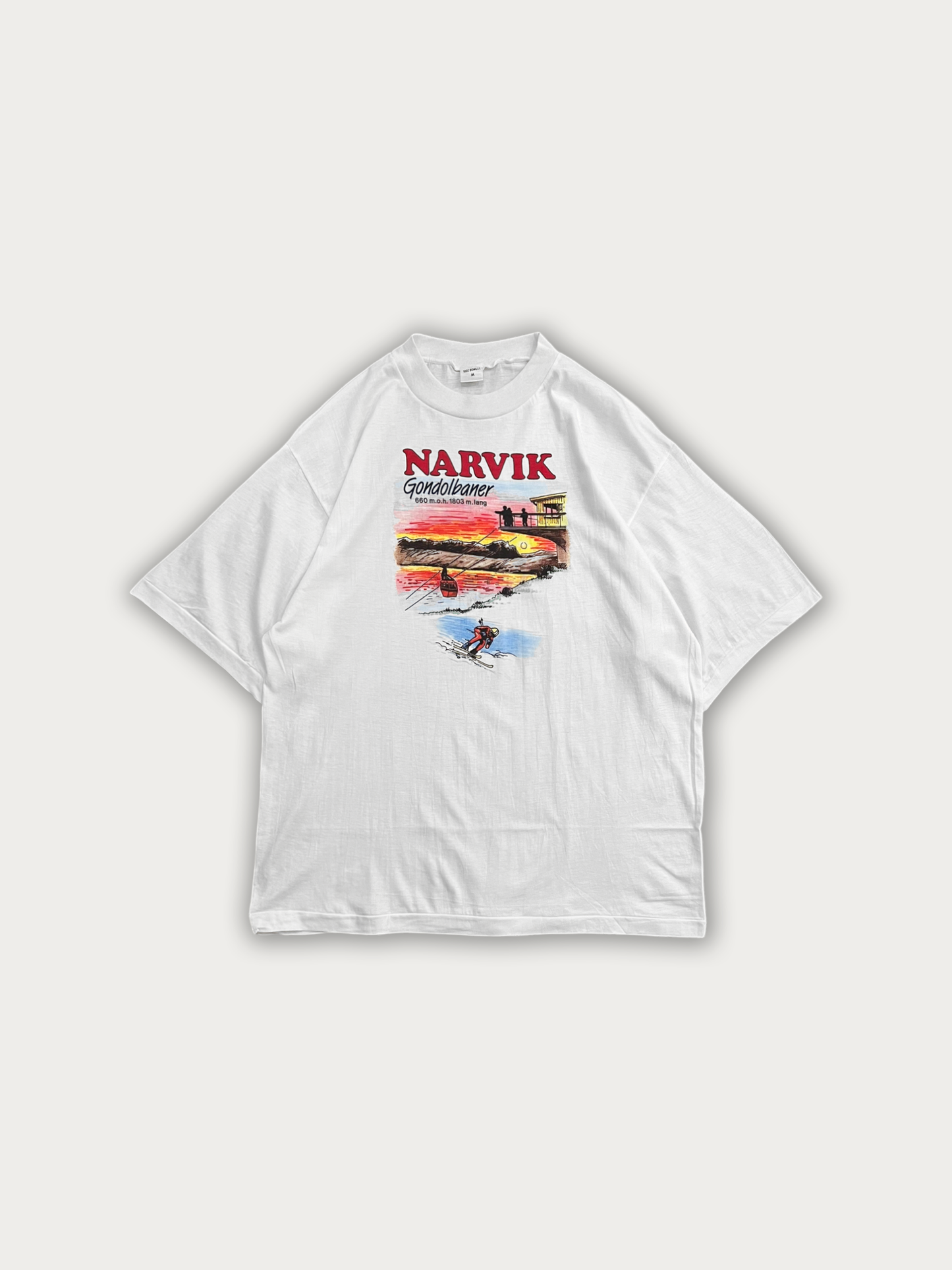 Vintage 90s Single Stitched Narvik Tee - Deadstock
