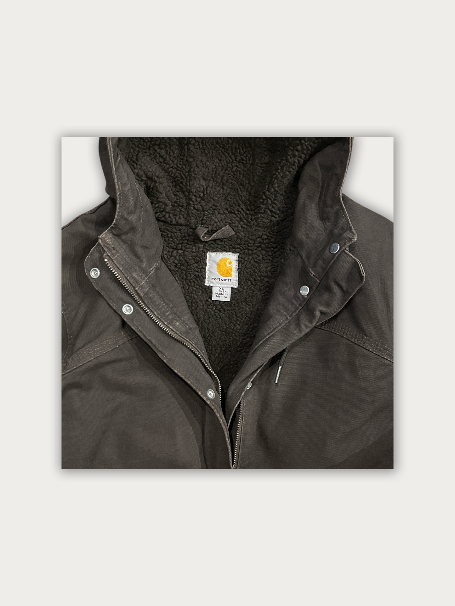 Vintage Y2K Carhartt Sherpa Sandstone Berkley