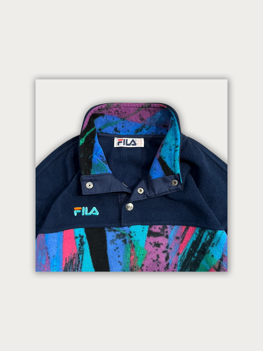 90s Fila Italy Sky Team Fleece
