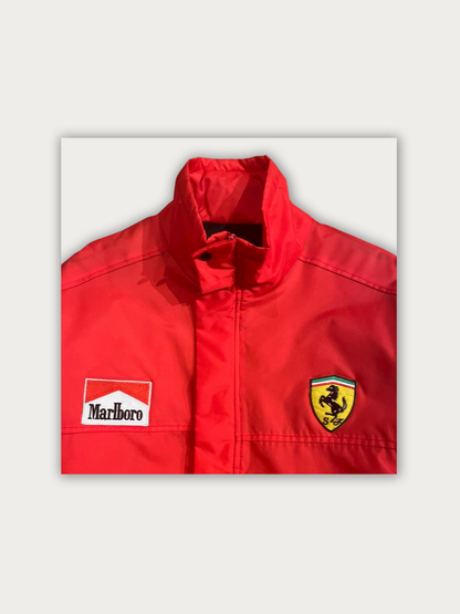 Vintage 90s Ferrari - Marlboro Padded Jacket/Vest