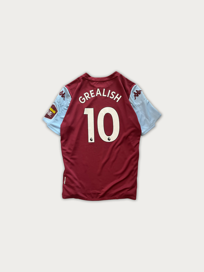 2019-20 Aston Villa Home Shirt - Grealish #10