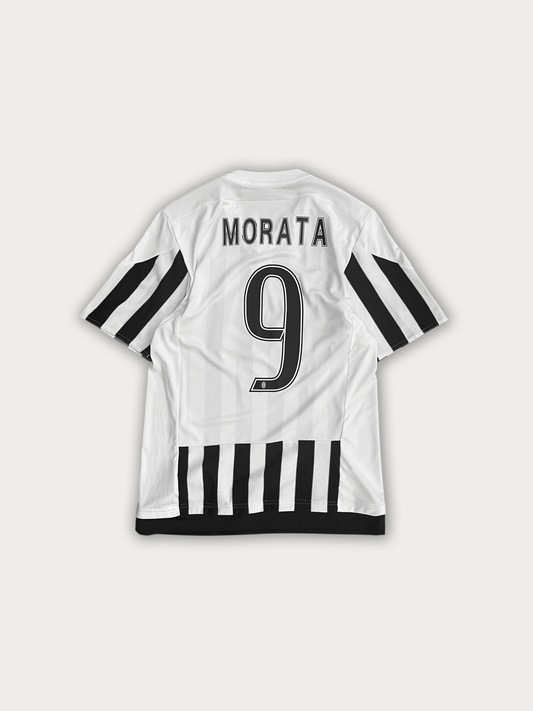 2015-16 Juventus Home Shirt Morata #9