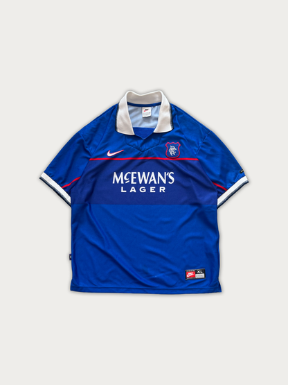 1997-1999 Glasgow Rangers F.C. (Small Hole on Sponsor)