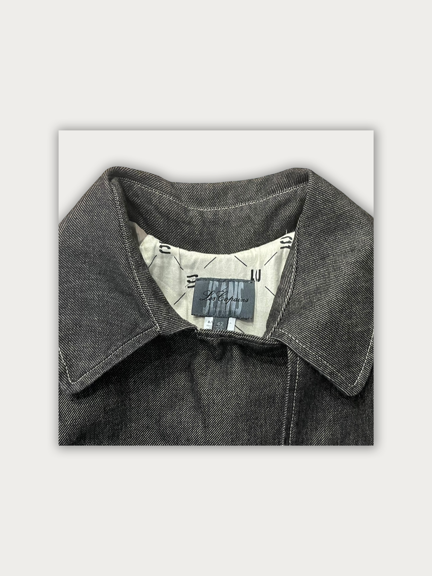 Les Copains Denim  Trench Coat