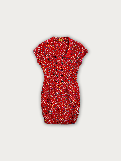 80s Fendi Silk Dress