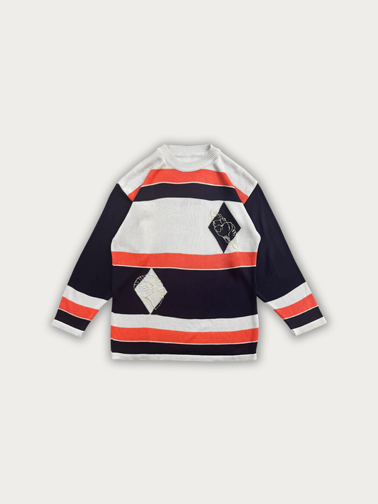 Vtg Cotton Sweater