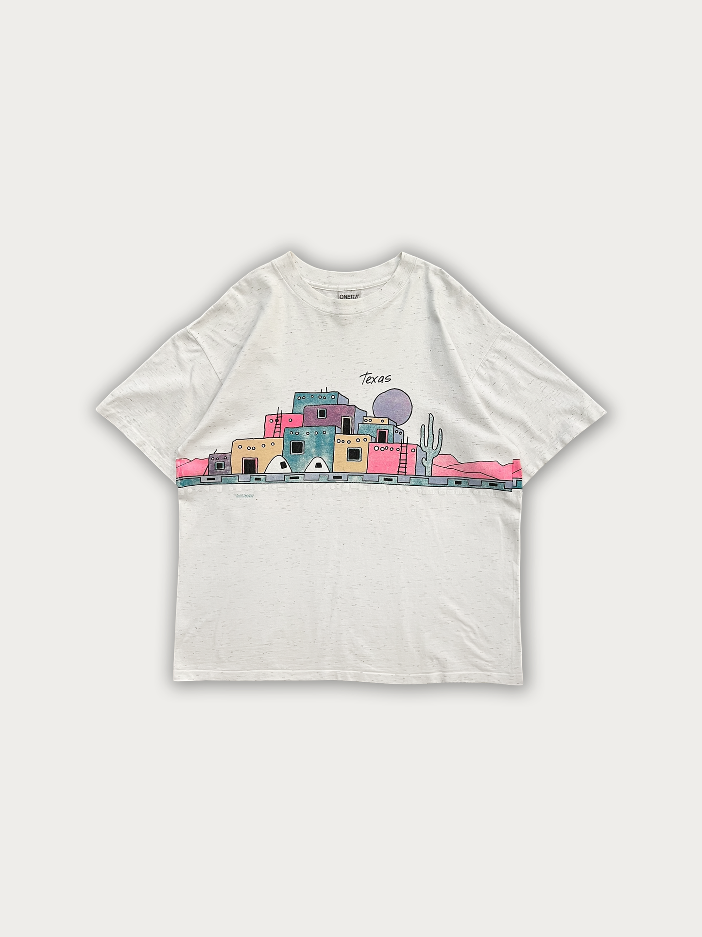 90s AOP  Oneita Single Stitched Souv Tee