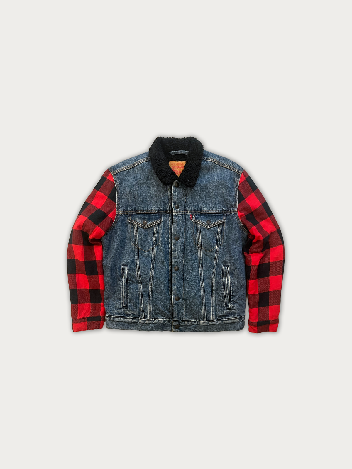 Levi's Premium Type 2 Hybrid Trucker Flannel Jacket