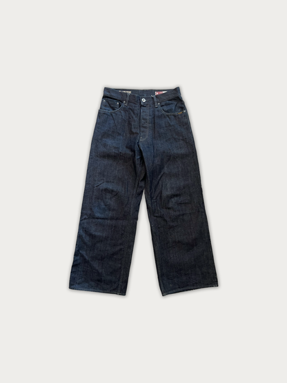 G-Star RAW Loose/Wide-Leg Japanese Selvedge Raw Denim Jeans