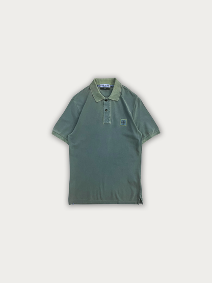 Stone Island Acid Wash Polo Tee