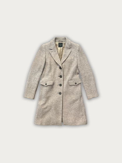 Max Mara Pure Virgin Wool Trench Coat