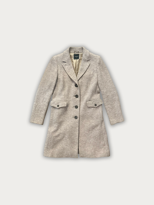 Max Mara Pure Virgin Wool Trench Coat