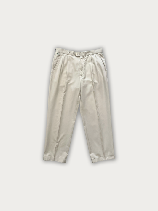 90s Lacoste Double Pleated Chinos