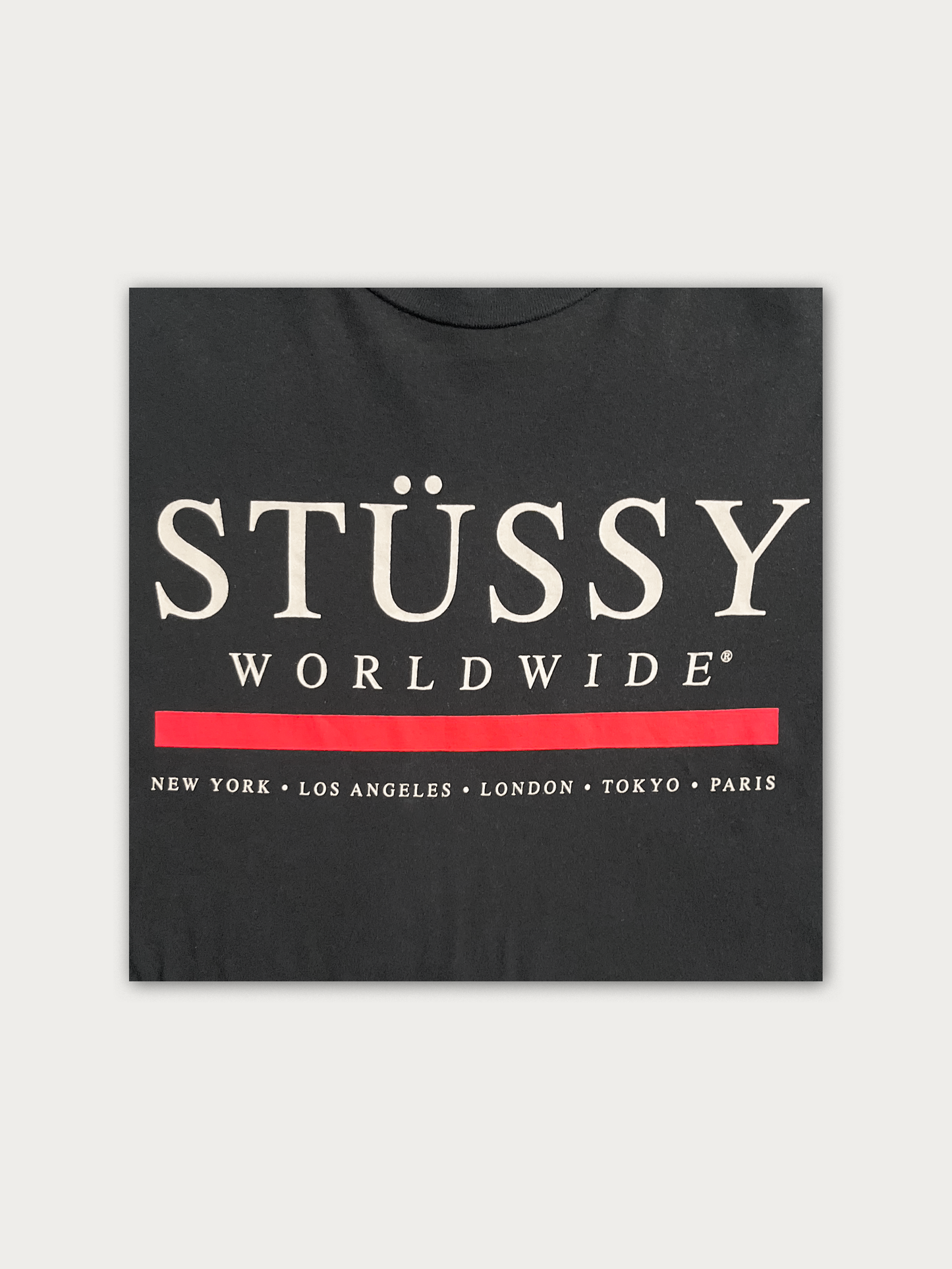 90s Stussy Cropped Tee