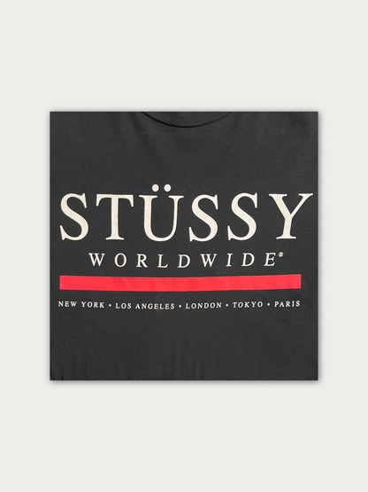 90s Stussy Cropped Tee