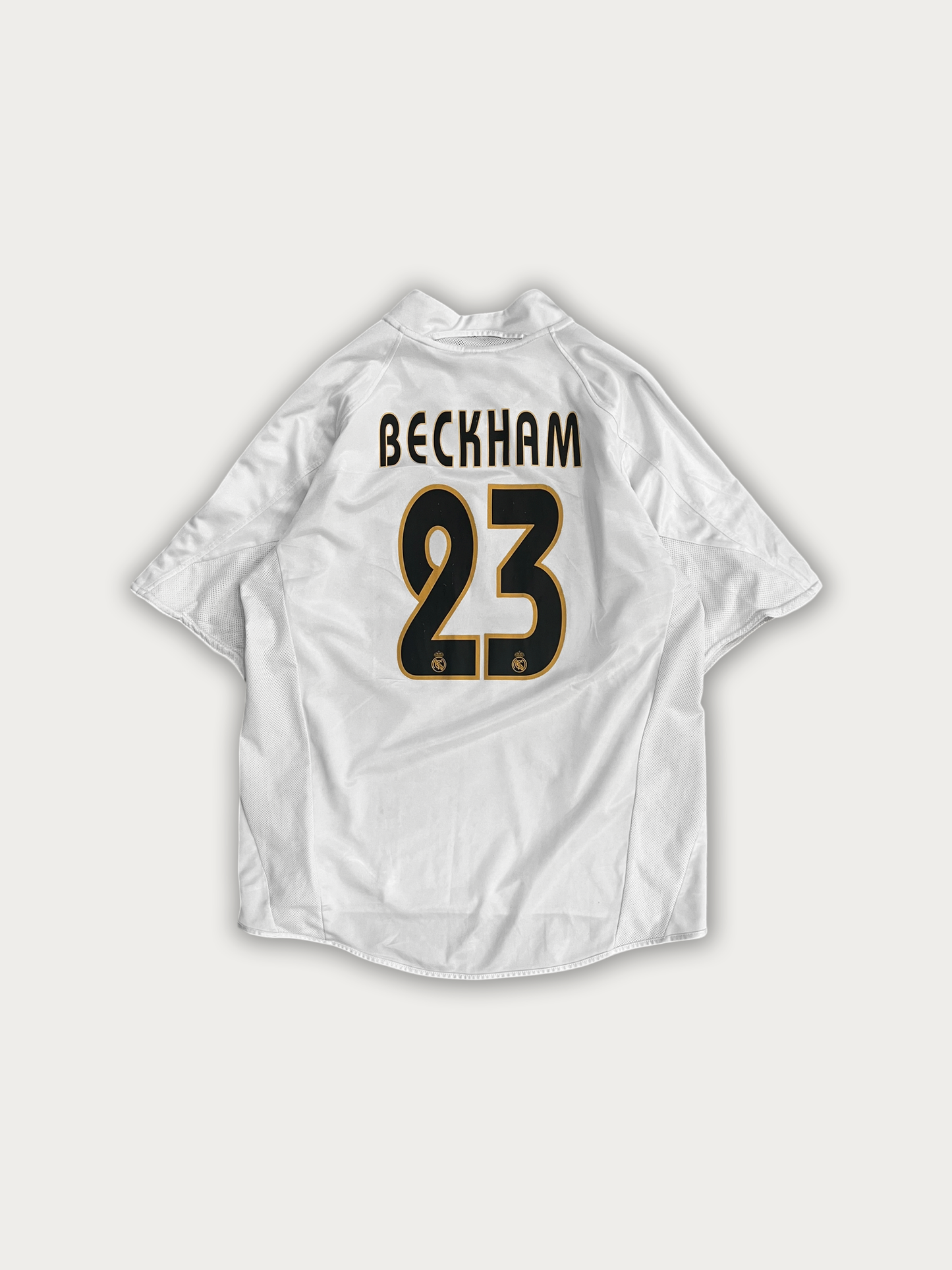 2003-04 Real Madrid Home Shirt Beckham #23