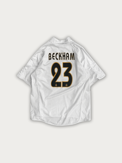 2003-04 Real Madrid Home Shirt Beckham #23