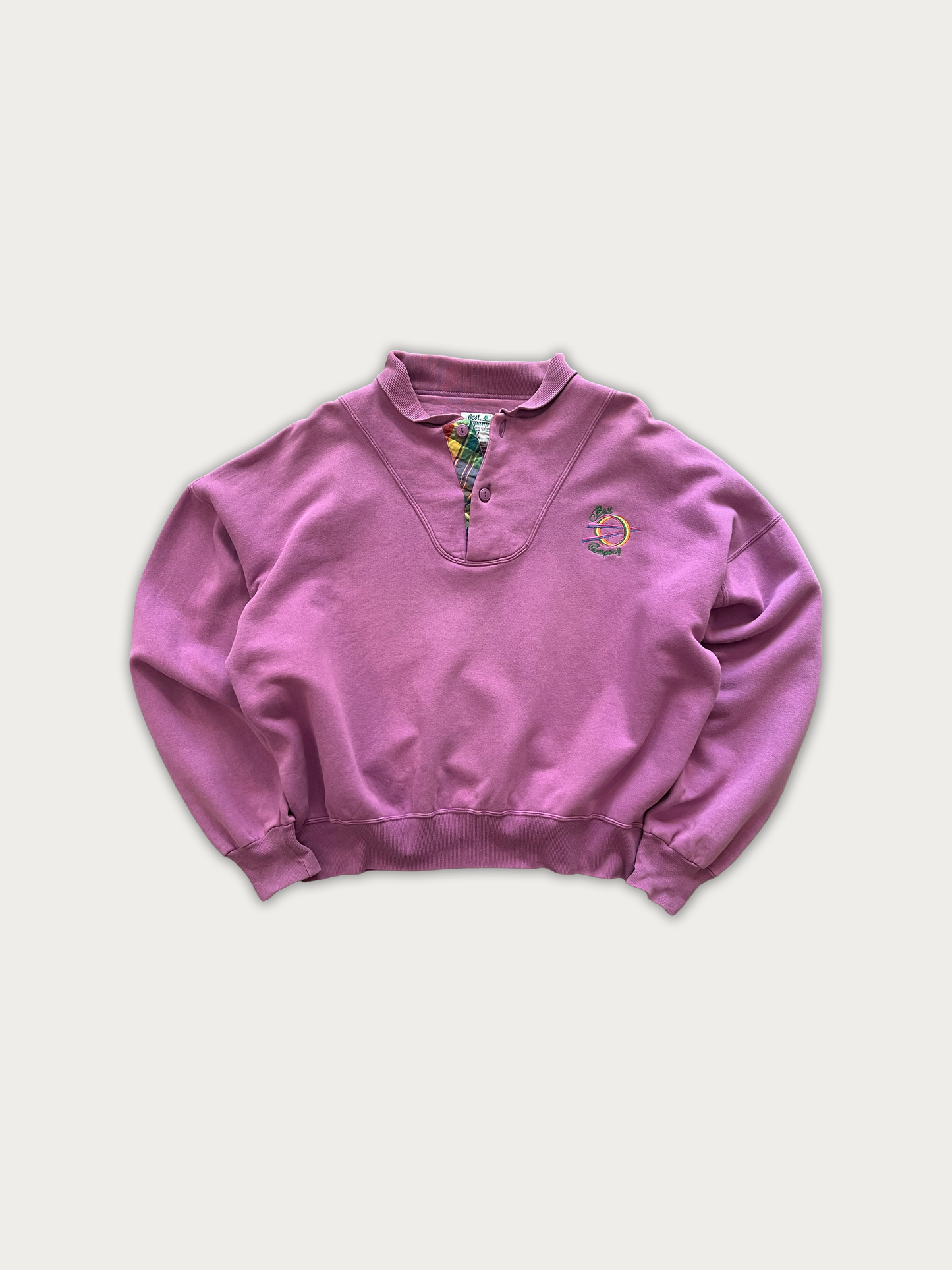 Vintage 90s Cropped&boxy Best Company Sweatshirt