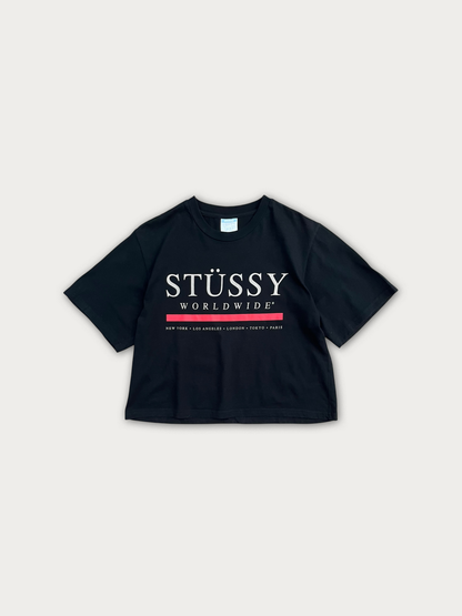 90s Stussy Cropped Tee