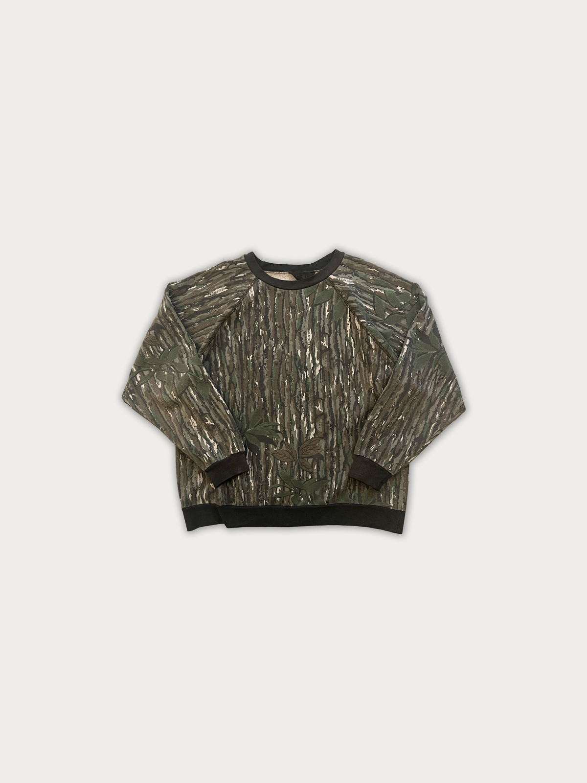 90s VIntage Vintage Liberty Realtree "Bark/Woodland" Camo Crewneck