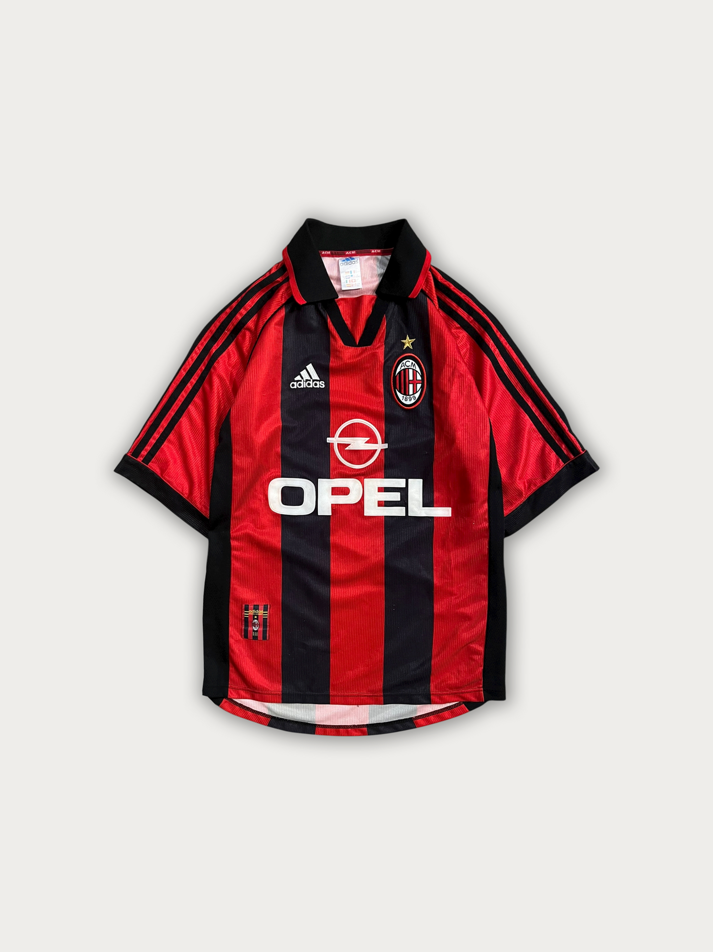 1998/2000 AC Milan #14 Weah (Small hole)