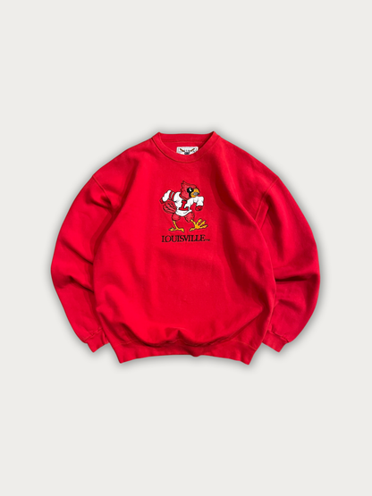 Vintage 90s Louisville Cardinals Made in USA Sweatshirt