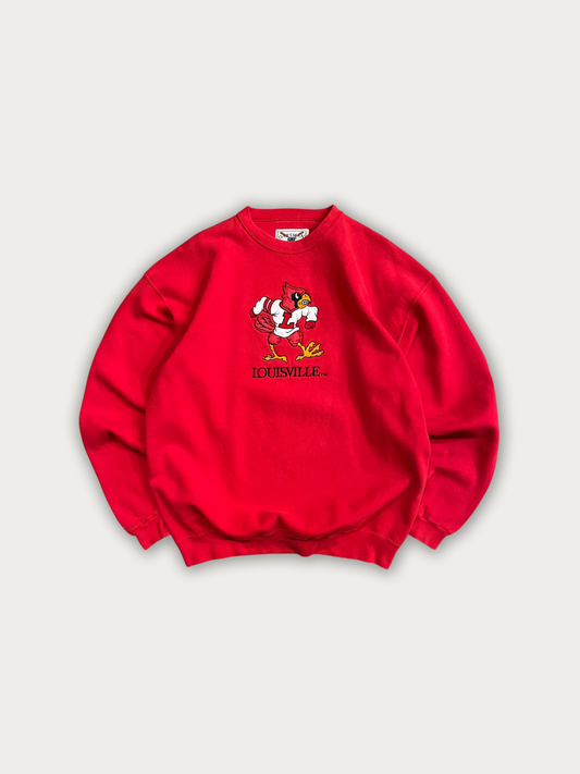 Vintage 90s Louisville Cardinals Made in USA Sweatshirt