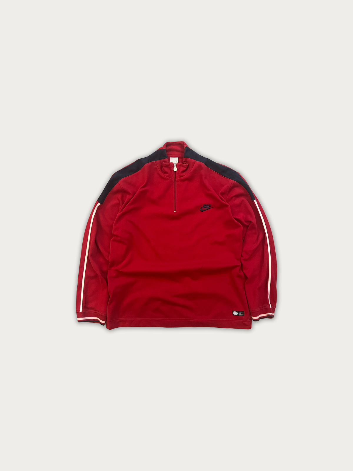 Y2K VIntage Nike Team Track Quarter-Zip Pullover