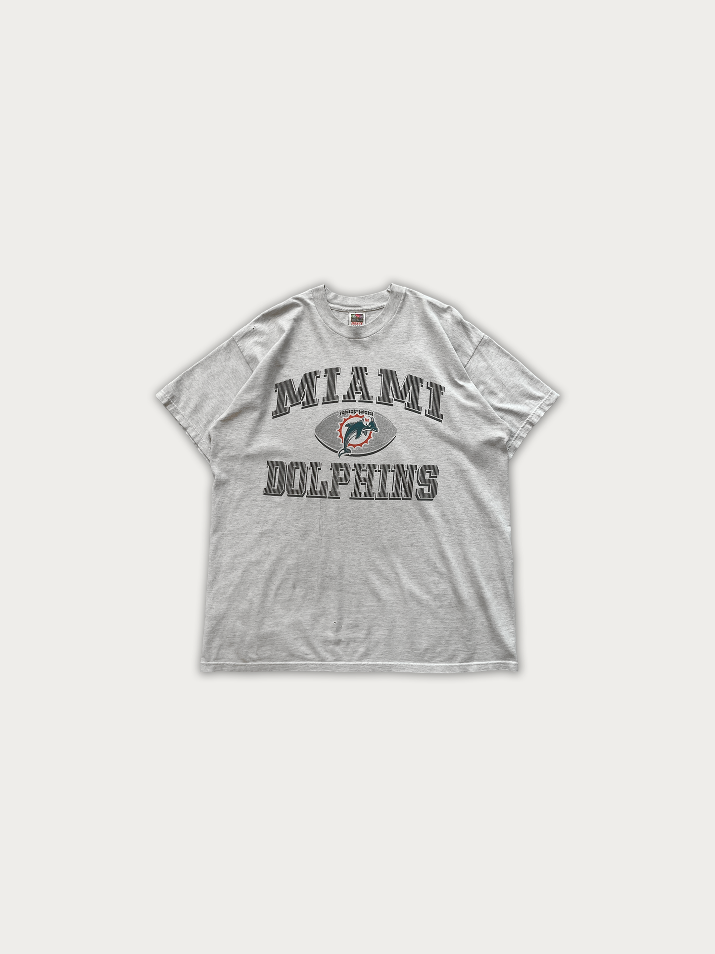 Vintage 90s Miami Dolphins Tee (With wear)