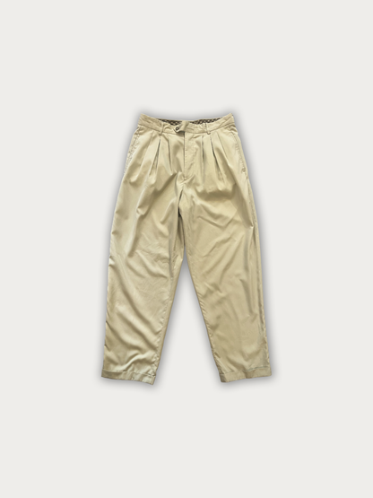 Vintage Double Pleated Pants
