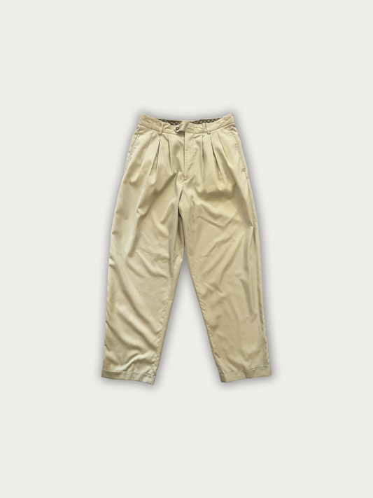 Vintage Double Pleated Pants