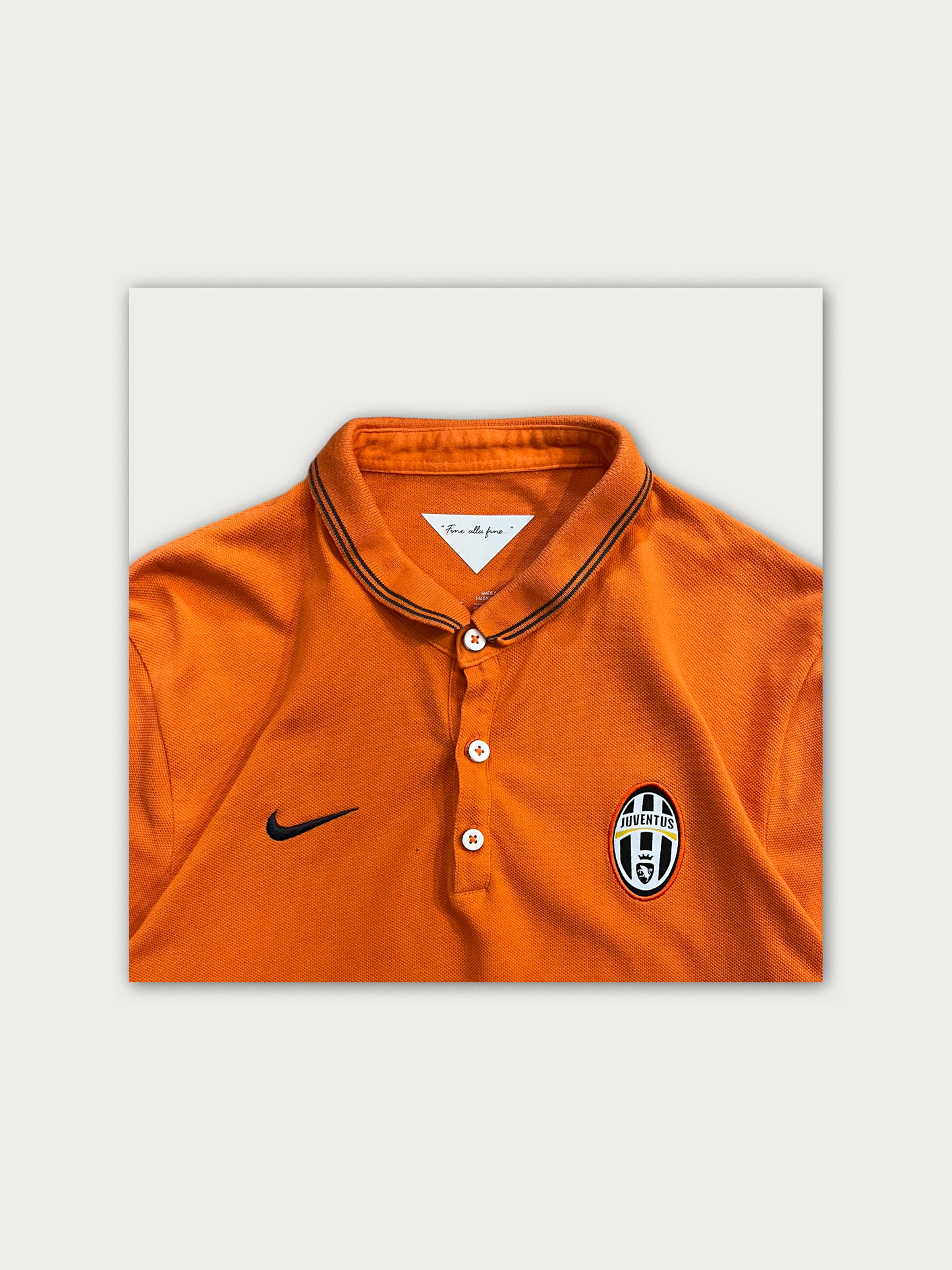 Y2K Juventus Nike Polo Tee