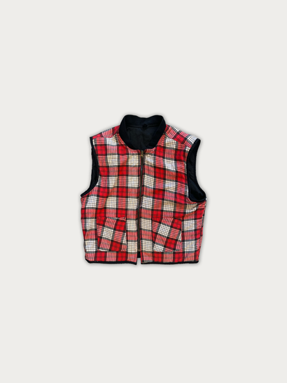 Vintage Marlboro Country Store Reversible Quilted Vest, detail 2
