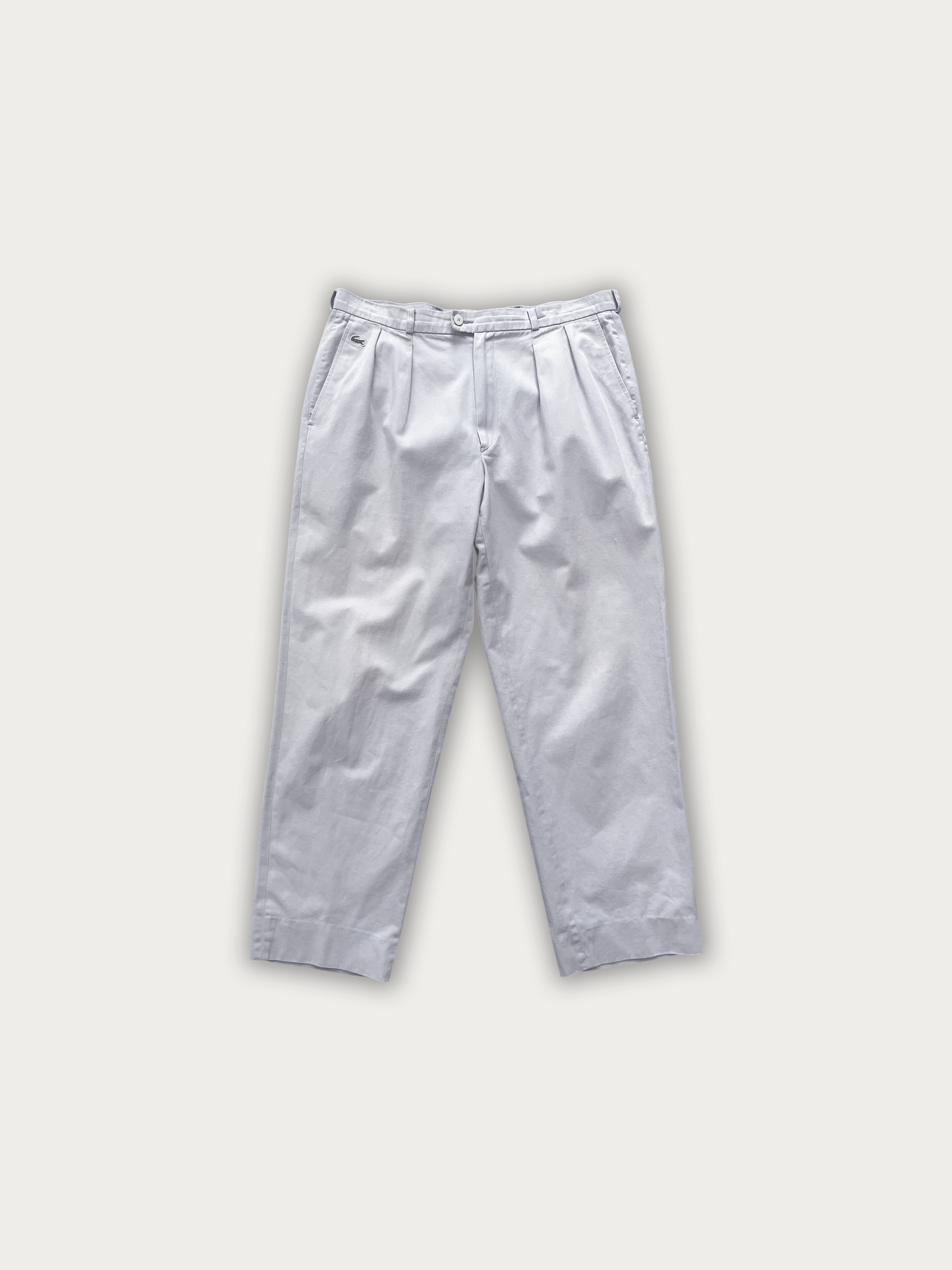 90s Lacoste Double Pleated Chinos