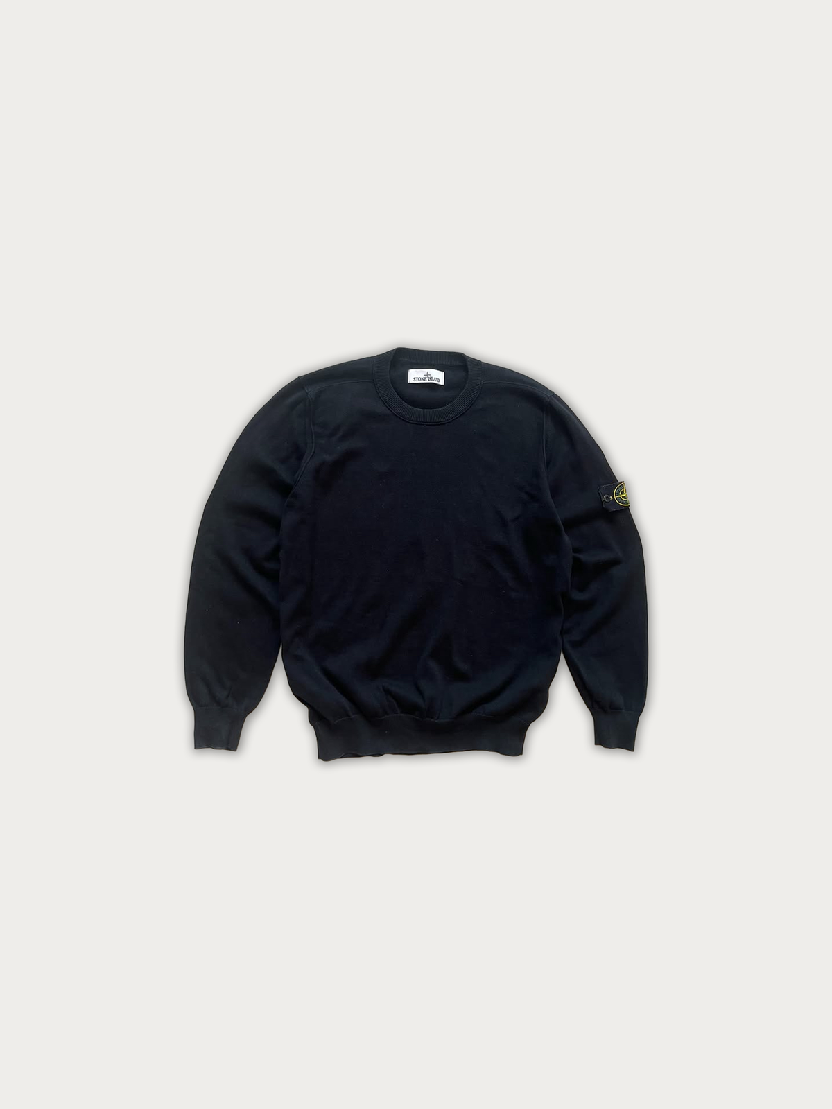 Stone Island Soft Cotton Crew Neck Knit