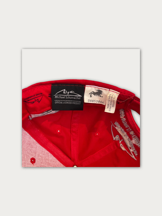Y2K Michael Schumacher Ferrari Cap