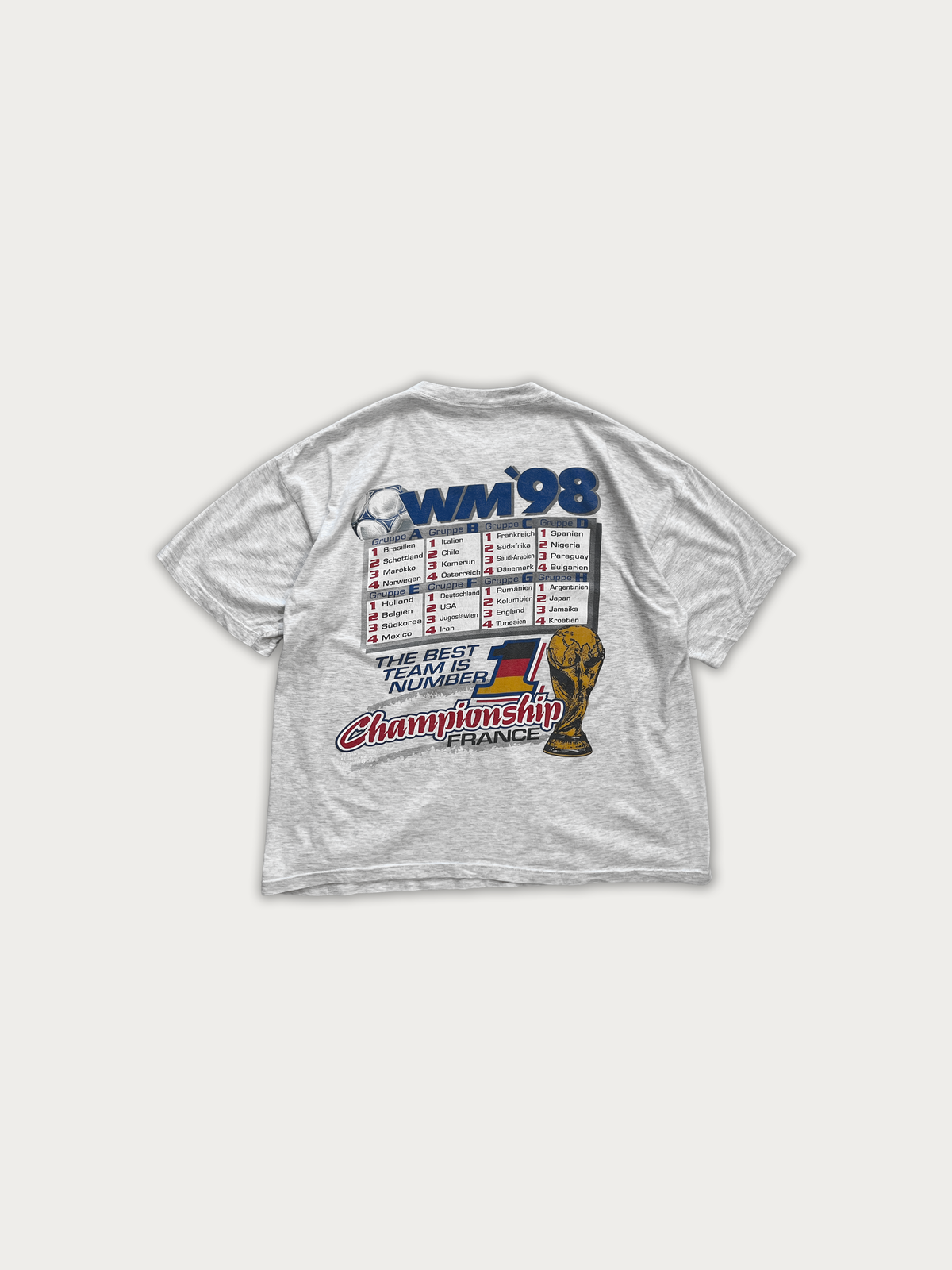 France '98 World Cup "Team Germany" Bootleg Tee