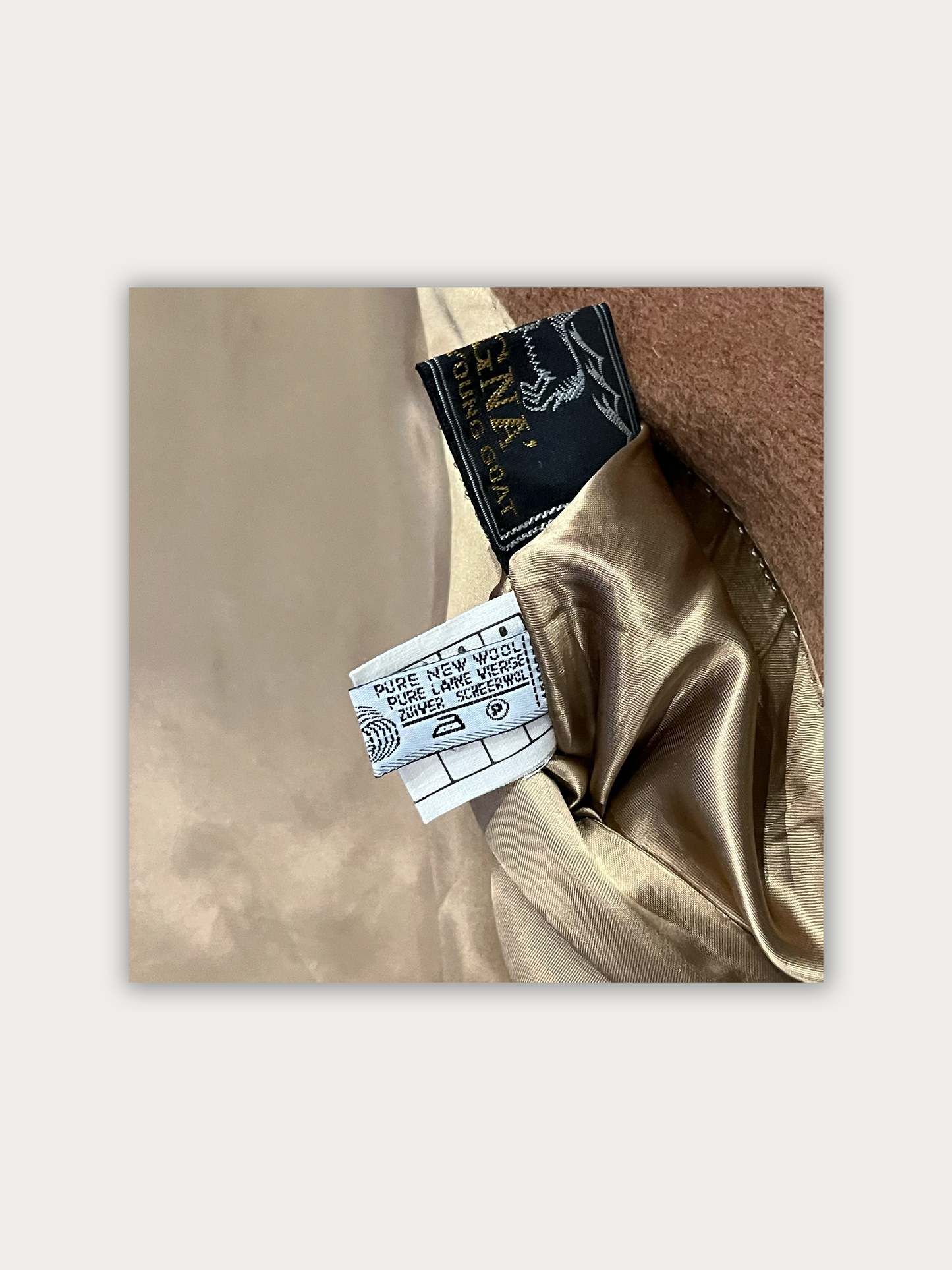 Vintage Pure Virgin Wool Canali Coat