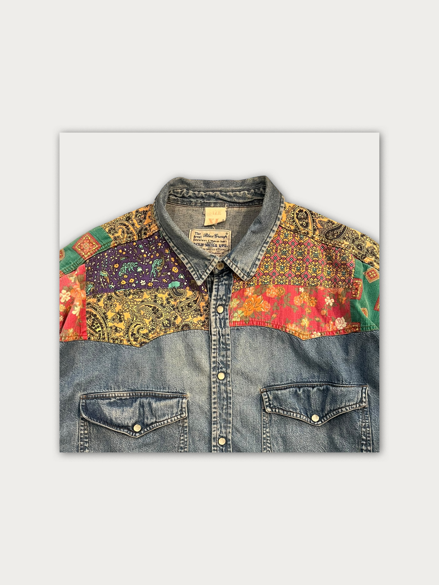 Vtg Denim Shirt