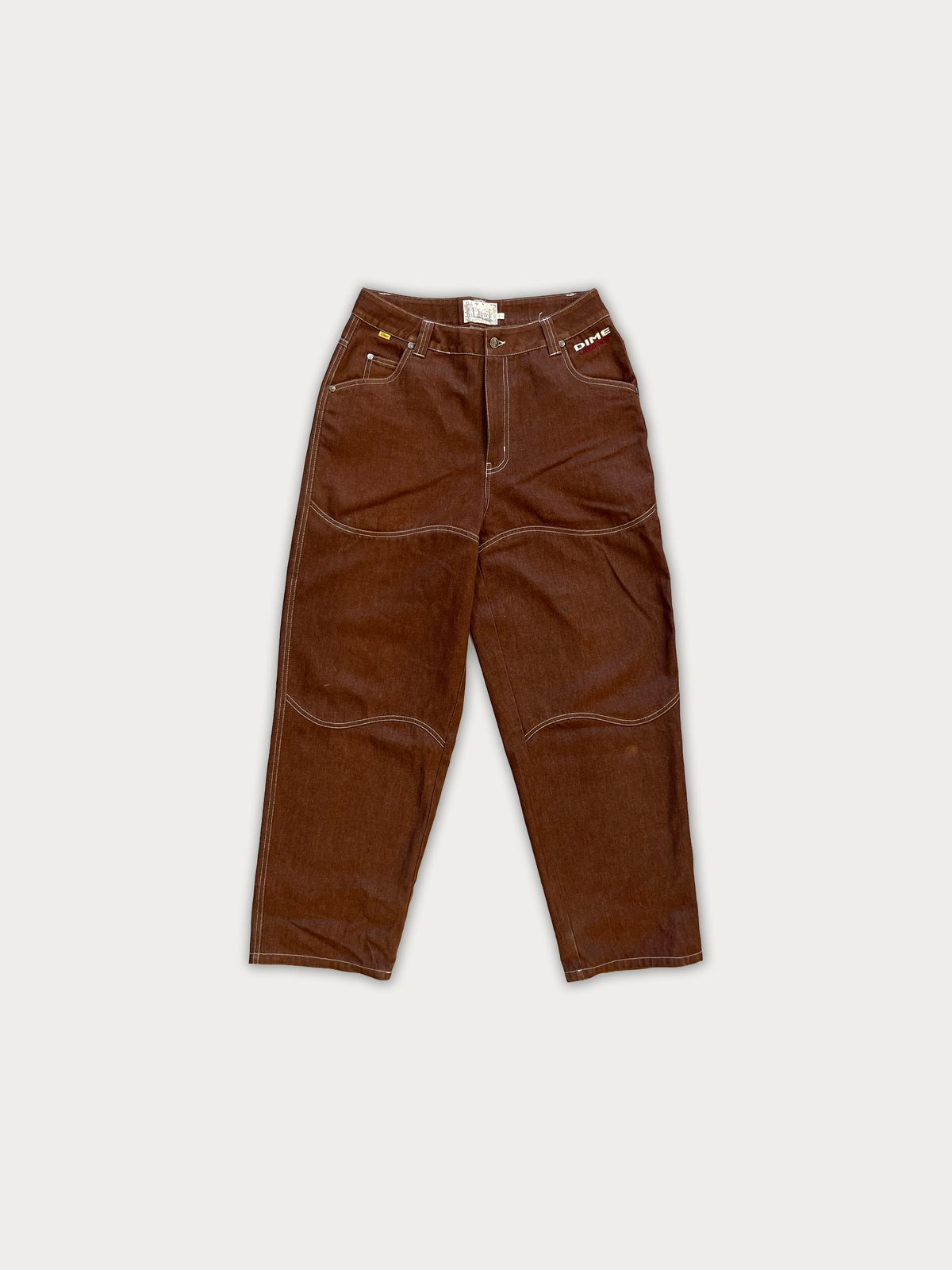 Dime MTL "Prêt-à-Porter" Double-Knee Jeans