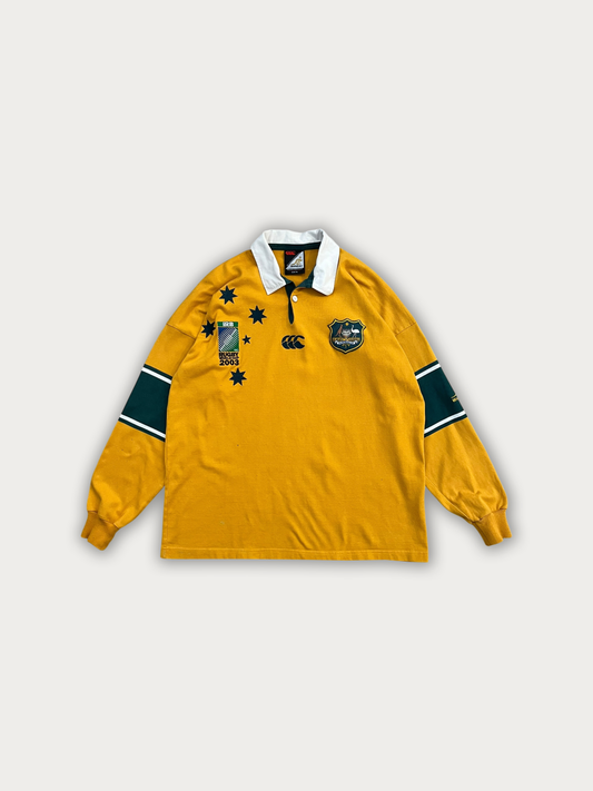 2003 Australian Rugby Sweatshirt (Small Stains)